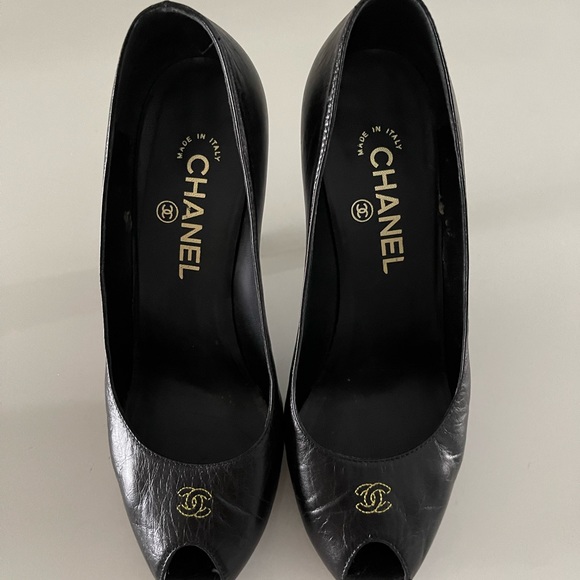 Chanel Black Heels - Picture 3 of 6